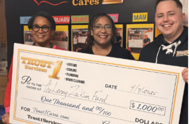 March Charity Winner