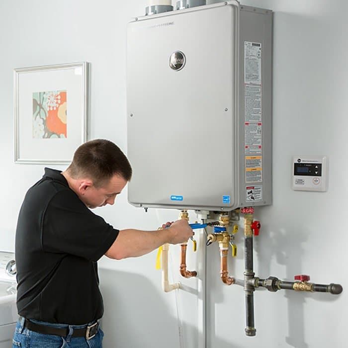 expert checks on gas tankless water heater maintenance