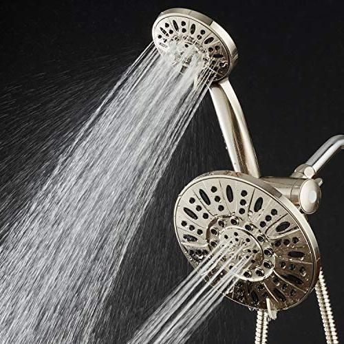 water spurting from Shower-Head-